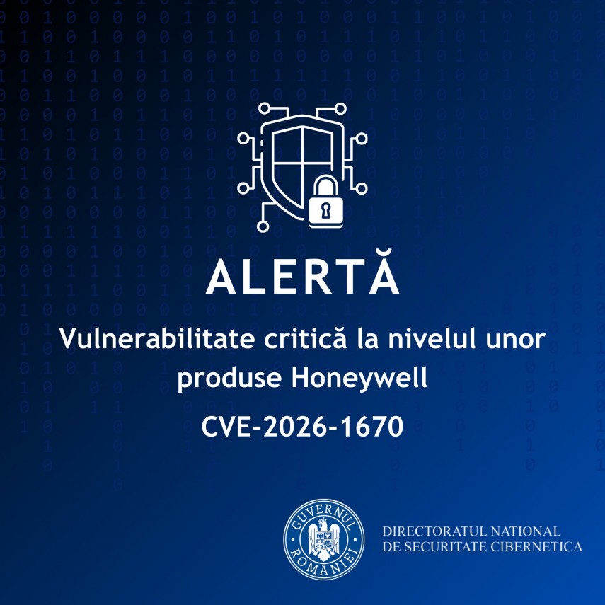 dnsc atentioneaza asupra unei vulnerabilitati critice in produse honeywell cctv 69976b358be4b