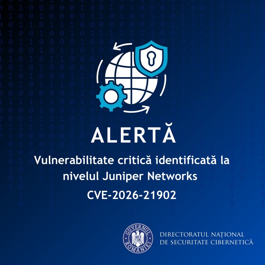 dnsc avertizeaza asupra unei vulnerabilitati critice in echipamente juniper networks 69a28acae49c0