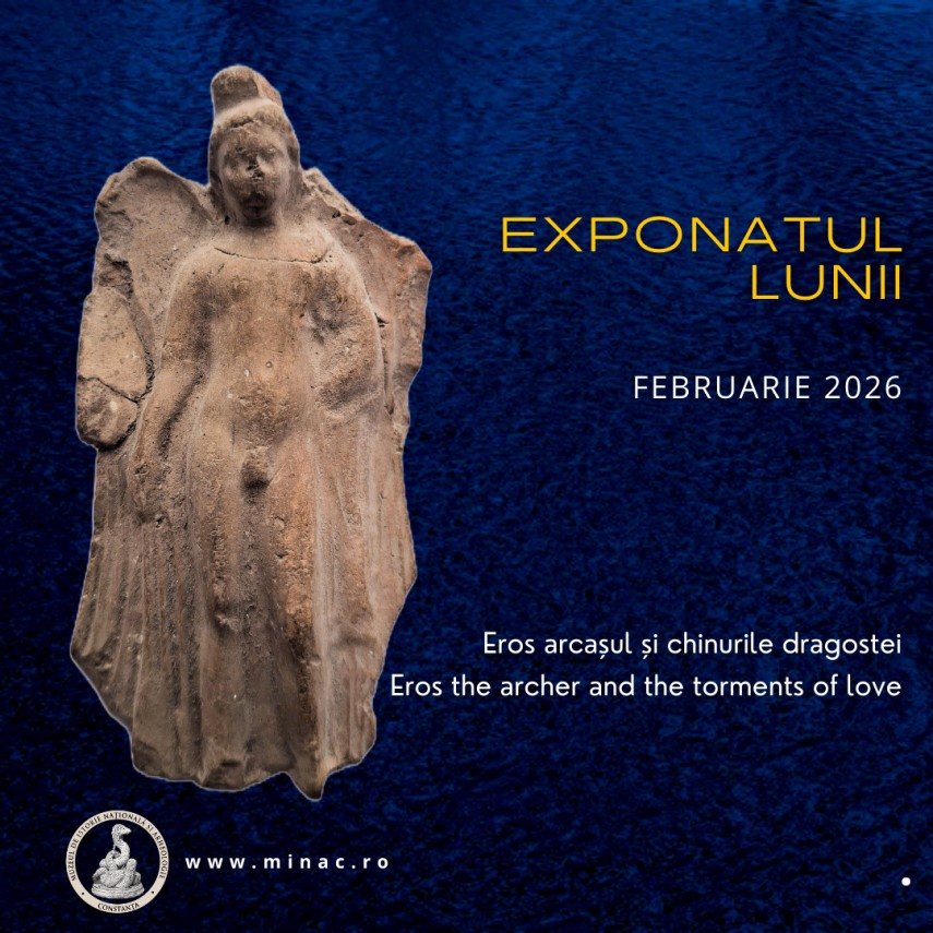 exponatul lunii februarie la mina constanta eros arcasul si chinurile dragostei 698f0aa142881