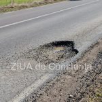 fotovideo dn 3c la intrarea in constanta dinspre ovidiu gropi periculoase pe drumul de varianta 69a0271388f5e