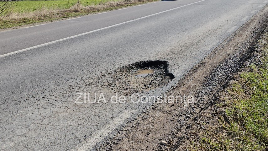 fotovideo dn 3c la intrarea in constanta dinspre ovidiu gropi periculoase pe drumul de varianta 69a0271388f5e