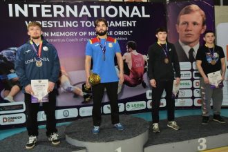 luptatorul marian sandu de la csm constanta a castigat argintul la turneul international u23 nicolae oriol din chisinau 6991b0f0bdf59