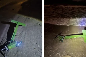 mapn confirma ca resturile de drona gasite in mamaia provin de la un exercitiu nato desfasurat la capu midia 698d8c0f37e94