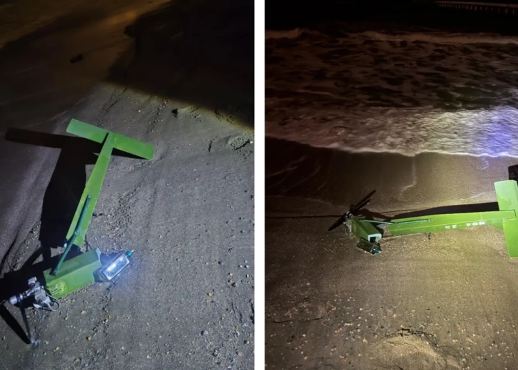 mapn confirma ca resturile de drona gasite in mamaia provin de la un exercitiu nato desfasurat la capu midia 698d8c0f37e94