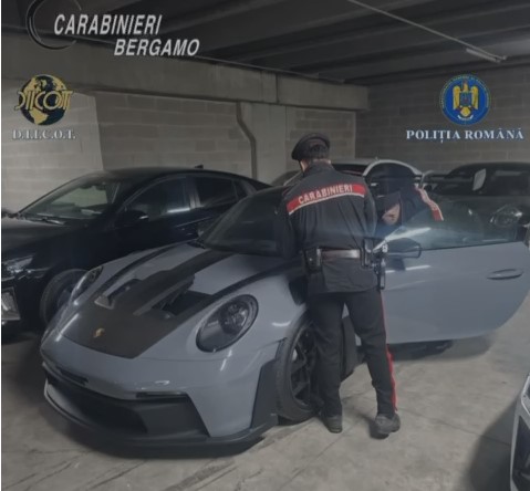 masini de peste 17 milioane de euro depistate intr un garaj din italia ancheta in romania 698c6b220e4d6
