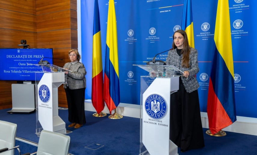 ministrul oana toiu a inaugurat redeschiderea ambasadei republicii columbia la bucuresti impreuna cu ministra de externe rosa yolanda villavicencio mapy 698cd4b07f994