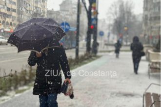 ninge la constanta zapada s a asternut pe sosea si trotuare 699566556b8f6