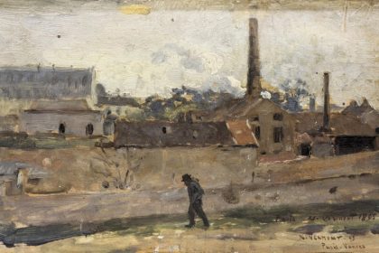 peisaj cu fabrici de nicolae vermont exponatul lunii la muzeul de arta tulcea 697f70b85c906