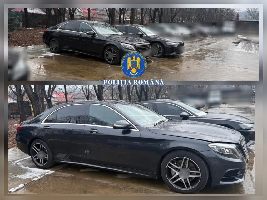 politistii au descoperit masini furate din strainatate si au retinut un barbat cercetat pentru tainuire 69874f65590c1