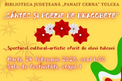 spectacol de dragobete la biblioteca judeteana panait cerna tulcea cu muzica dans si recitaluri de poezie 699828d93ec70