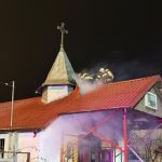 videofoto capela afectata de un incendiu in tulcea flacarile observate la timp de jandarmi 69804f38db949