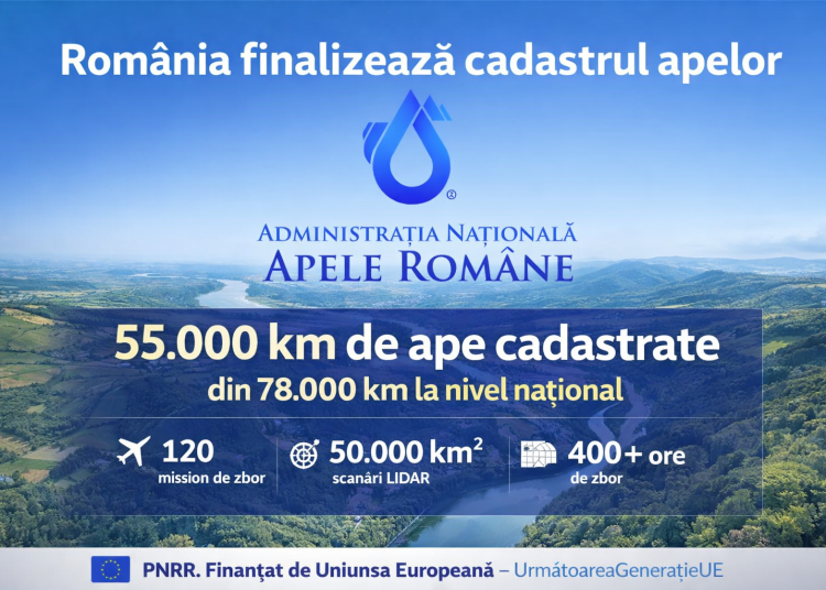 a fost finalizat proiectul de cadastrare a cursurilor de apa din romania 69c3e6f49760b