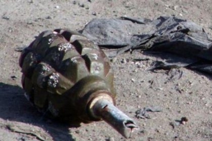 a gasit un obiect misterios in curtea casei a inlemnit cand si a dat seama ca este o grenada si chiar una reala 69b5666365e62