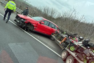accident pe a2 la medgidia trafic restrictionat pe sensul spre bucuresti dupa impact intre un autotren si un autovehicul cu remorca 69bd412326dab