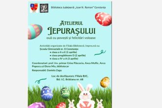 atelierul iepurasului isi deschide portile pentru micii creatori din constanta 69c6697dc0d2f