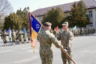 ceremonie de predare primire a comenzii si drapelului de lupta la brigada 9 mecanizata marasesti 69b8171fd26fe