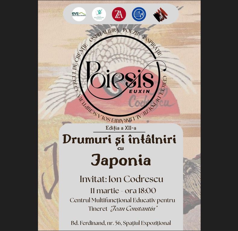 dialog despre cultura si poezia japoneza la centrul jean constantin constanta 69a6a958c9977