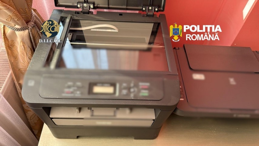 fabrica de bani descoperita de politisti perchezitii in dosar de falsificare de euro legaturi cu bulgaria si captura de 12 milioane de euro falsi 69c278b715aac