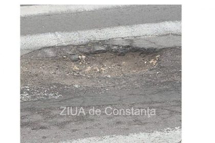 foto groapa periculoasa la trecerea de pietoni de pe strada nicolae iorga aproape de intersectia cu bulevardul alexandru lapusneanu din constanta 69a69f6b270bd