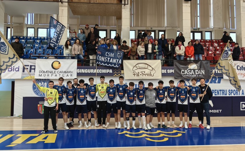 handbalistii juniori 1 si 2 noi victorii in campionat ambele echipe sunt pe podium in serii galerie foto 69a84f4015185