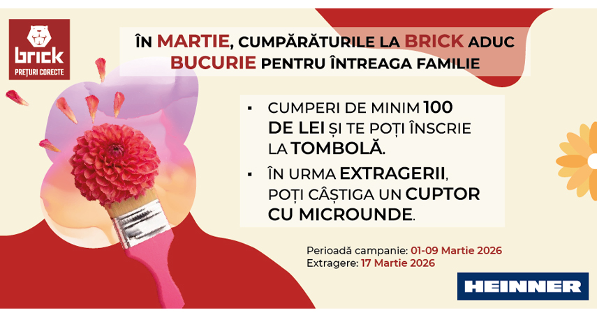 in martie cumparaturile la brick aduc premii pentru toata familia 69a54e36c9565