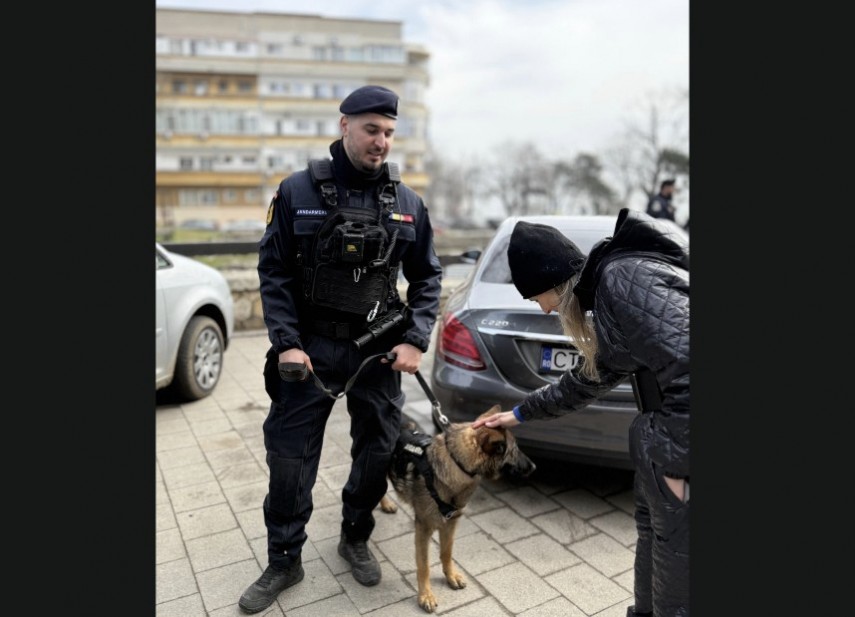 jandarmii din constanta peste 150 de misiuni si 130 de sanctiuni aplicate in primele doua saptamani din martie 69b80c46e9a3e