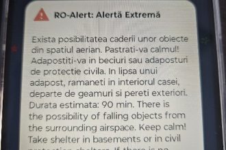 mesaj ro alert in judetultulcea avertizare privind posibilitatea caderii unor obiecte din spatiul aerian 69b3ce02e010c
