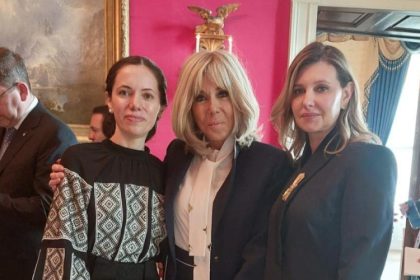 moment de prestigiu pentru romania la casa alba tinuta inspirata din ia romaneasca purtata de mirabela gradinaru la summitul de la washington 69c45e8b773ae