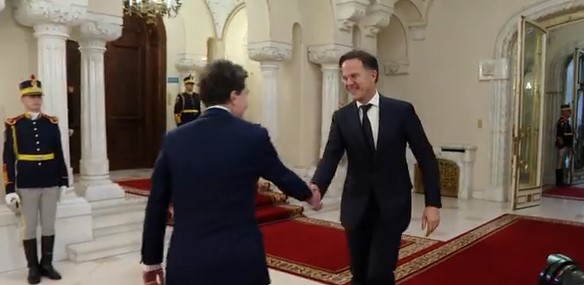 nicusor dan se intalneste cu seful nato mark rutte pentru discutii despre securitatea regionala 69bb9762b9ca1