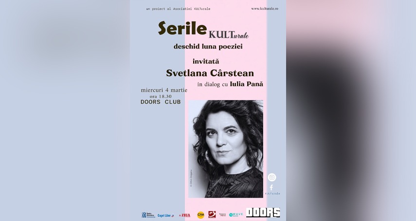 poeta svetlana carstean invitata in cadrul evenimentului serile kulturale 69a5901827503