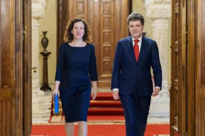 presedintele nicusor dan si roxana minzatu vicepresedinte executiv al comisiei europene intrevedere la palatul cotroceni proiectul european trebuie sa se concentreze inainte de toa 69cab5ff08a4f