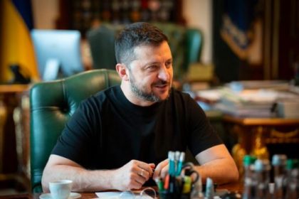 presedintele ucrainei volodimir zelenski primit la palatul cotroceni de presedintele nicusor dan 69b29205396f8