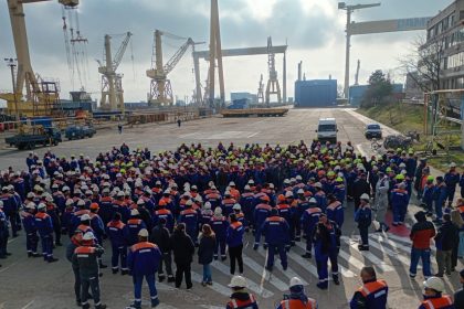 protest spontan astazi la damen mangalia sute de angajati fara salarii de peste trei luni 69bba1d70dd44