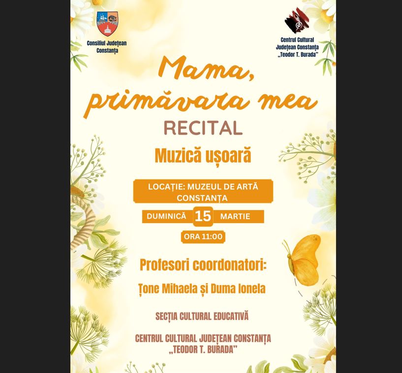recital de muzica usoara pentru mame la muzeul de arta constanta 69ae926f4a02c