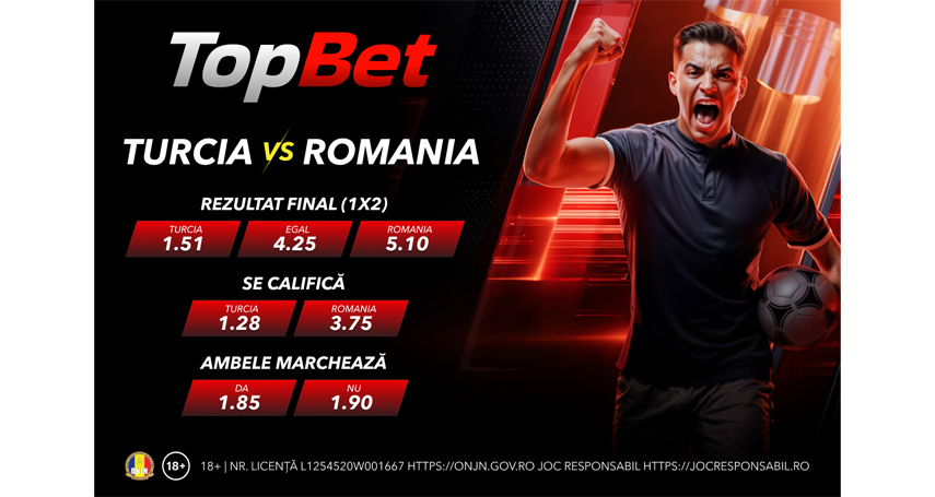 turcia romania se joaca azi de la ora 19 cum arata cotele la pariuri 69c506ccb205b