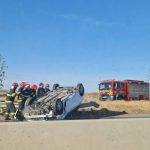 accident cu masina rasturnata pe dn22 69d646cd3a3f2