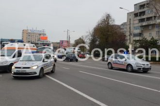accident rutier pe strada dezrobirii din municipiul constanta un scuter si un autoturism implicate 69ea254d50ced