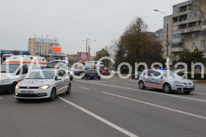 accident rutier pe strada dezrobirii din municipiul constanta un scuter si un autoturism implicate 69ea254d50ced