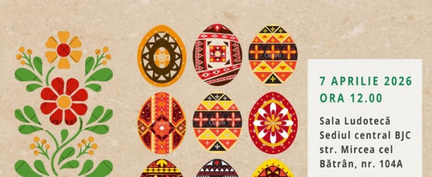 atelier cu tematica pascala dedicat copiilor la biblioteca judeteana ioan n roman constanta 69cf87eab18e4