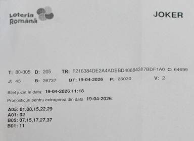 cel mai mare premiu din istoria loteriei romane a fost ridicat 69e5fc0858366