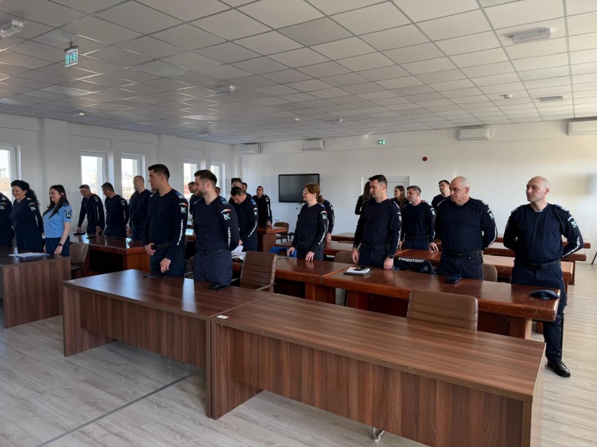 ceremonie de avansare in grad pentru 17 ofiteri jandarmi 69d39194326e3