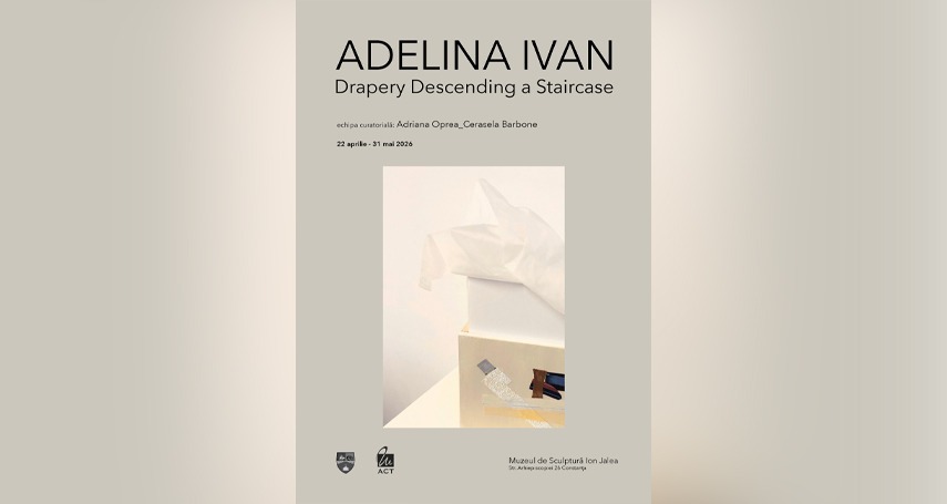 expozitia adelinei ivan la muzeul ion jalea din constanta drapery descending a staircase 69e726bcc4ca8