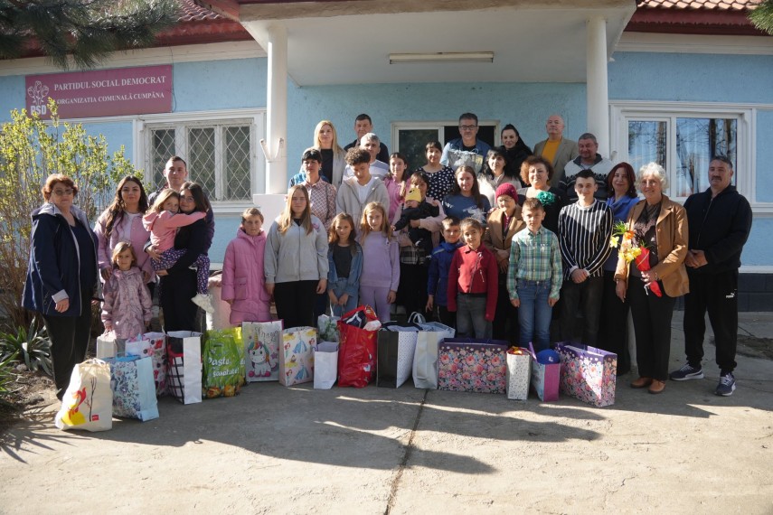 foto cadouri de paste pentru copiii in situatii vulnerabile din cumpana oferite de psd local 69d5f207c0f3c