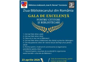 gala de excelenta la biblioteca judeteana ioan n roman constanta bibliotecarii si cititorii celebrati pe 23 aprilie 69e33238d52ae