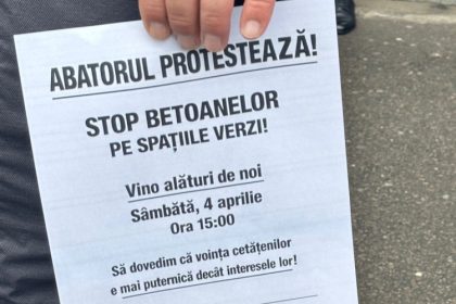galerie foto protest in cartierul abator locuitorii contesta proiectul cambela prod 69d178244b9ae