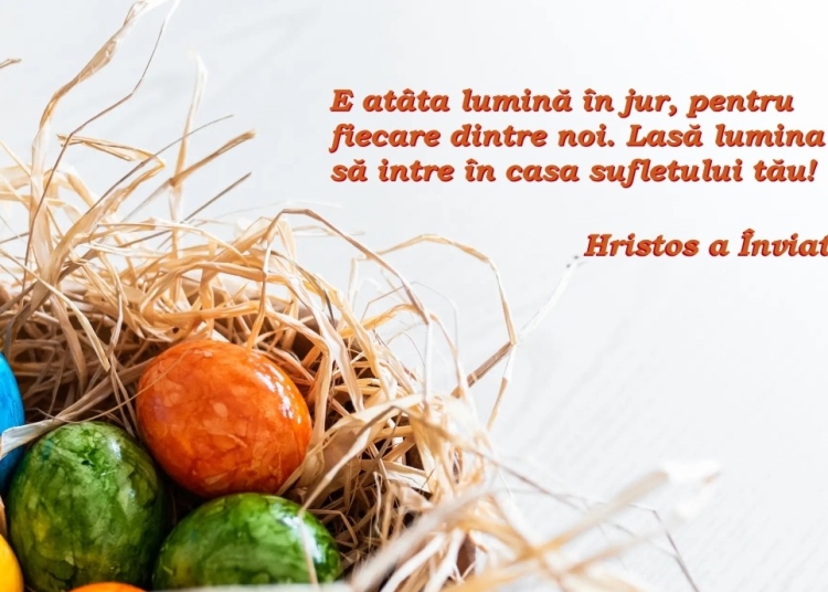 hristos a inviat focus press va ureaza sarbatori cu liniste si bucurie 69db66ac12248