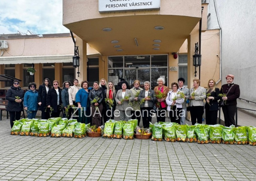 mariana gaju si femeile social democrate din judetul constanta aduc spiritul pastelui persoanelor varstnice 69d60b2ce5c60