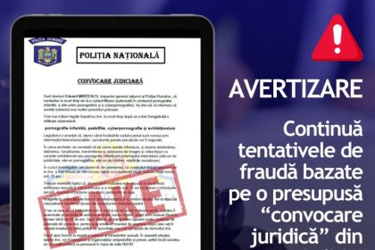 nu cadeti in capcana convocarilor judiciare primite pe e mail dnsc avertizeaza asupra unei metode de frauda 69dfae5c6958b