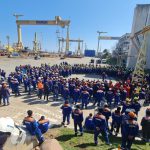 protestul angajatiilor santierul naval damen mangalia continua si astazi 69ccfa29cbe95