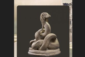 sarpele glykon o piesa de tezaur extraordinara realizata de un sculptor anonim 69cf6bc117105